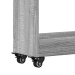 HKH Armário C/ Rodas Sonoma - 60x22x79 Cm - Cinzento