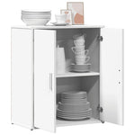 Aparador Moderno HKH en derivados de Madera 60 x 31 x 70 cm - Blanco