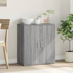 Aparador Moderno HKH de derivados de madera 60 x 31 x 70 cm - Gris Sonoma