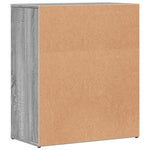 Aparador Moderno HKH de derivados de madera 60 x 31 x 70 cm - Gris Sonoma