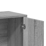 Aparador Moderno HKH de derivados de madera 60 x 31 x 70 cm - Gris Sonoma