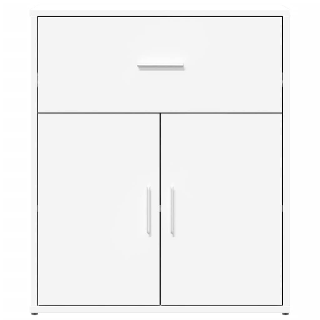 HKH Aparador Moderno em derivados de Madeira 60 X 31 X 70 Cm - Branco