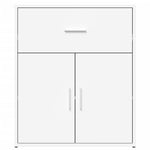 HKH Aparador Moderno em derivados de Madeira 60 X 31 X 70 Cm - Branco