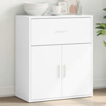 HKH Aparador Moderno em derivados de Madeira 60 X 31 X 70 Cm - Branco