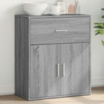 HKH Aparador Moderno de derivados de Madera 60 X 31 X 70 Cm - Gris Sonoma