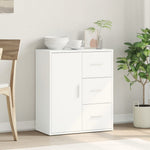 Aparador Moderno HKH en derivados de Madera 60 x 31 x 70 cm - Blanco
