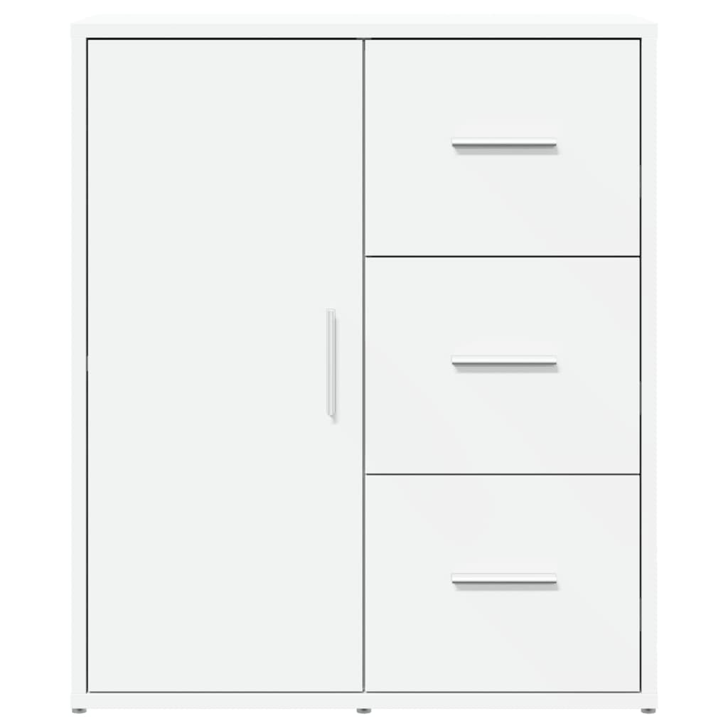 Aparador Moderno HKH en derivados de Madera 60 x 31 x 70 cm - Blanco