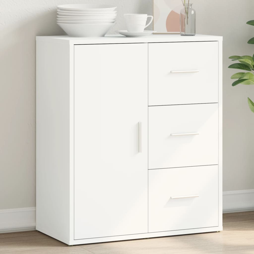 Aparador Moderno HKH en derivados de Madera 60 x 31 x 70 cm - Blanco