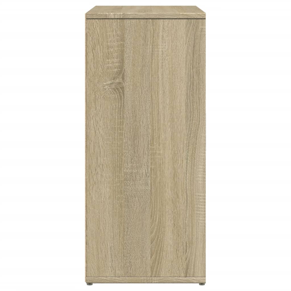 Aparador moderno HKH de madera DM, 60 x 31 x 70 cm - Roble Sonoma