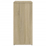 Aparador moderno HKH de madera DM, 60 x 31 x 70 cm - Roble Sonoma