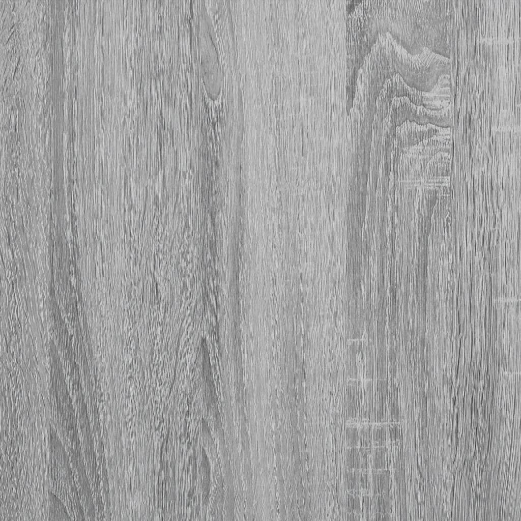 HKH Aparador Moderno em derivados de Madeira 60 X 31 X 70 Cm - Cinzento Sonoma