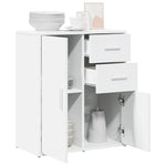 Aparador Moderno HKH en derivados de Madera 60 x 31 x 70 cm - Blanco