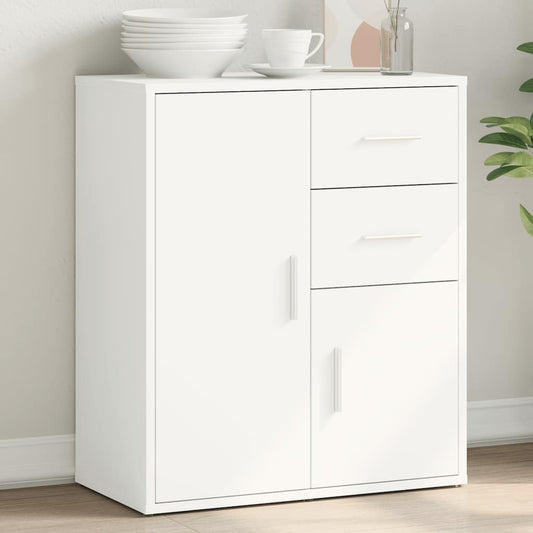 HKH Aparador Moderno em derivados de Madeira 60 X 31 X 70 Cm - Branco