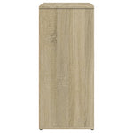 Aparador moderno HKH de madera DM, 60 x 31 x 70 cm - Roble Sonoma
