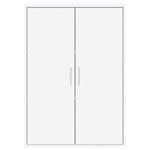 HKH Aparador Moderno em derivados de Madeira 60 X 31 X 84 Cm - Branco