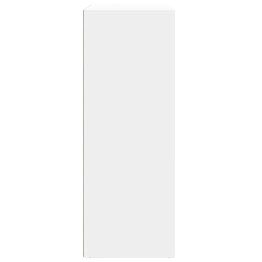 HKH Aparador Moderno em derivados de Madeira 60 X 31 X 84 Cm - Branco