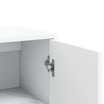 HKH Aparador Moderno em derivados de Madeira 60 X 31 X 84 Cm - Branco