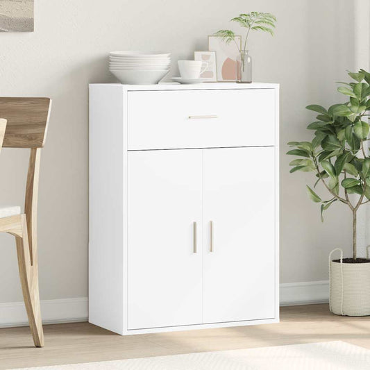 HKH Aparador Moderno em derivados de Madeira 60 X 30 X 84 Cm - Branco