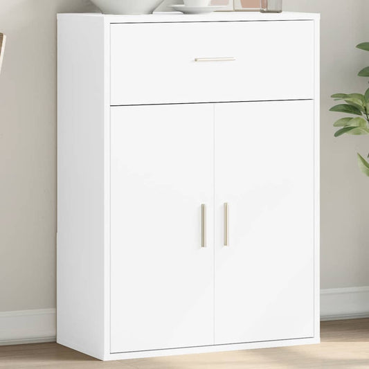 HKH Aparador Moderno em derivados de Madeira 60 X 30 X 84 Cm - Branco