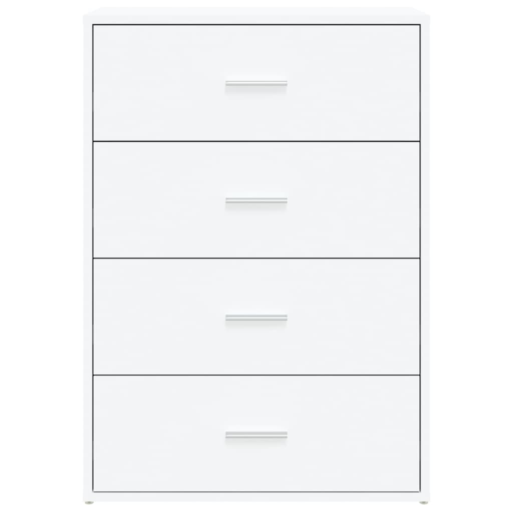 HKH Aparador Moderno em derivados de Madeira 60 X 31 X 84 Cm - Branco