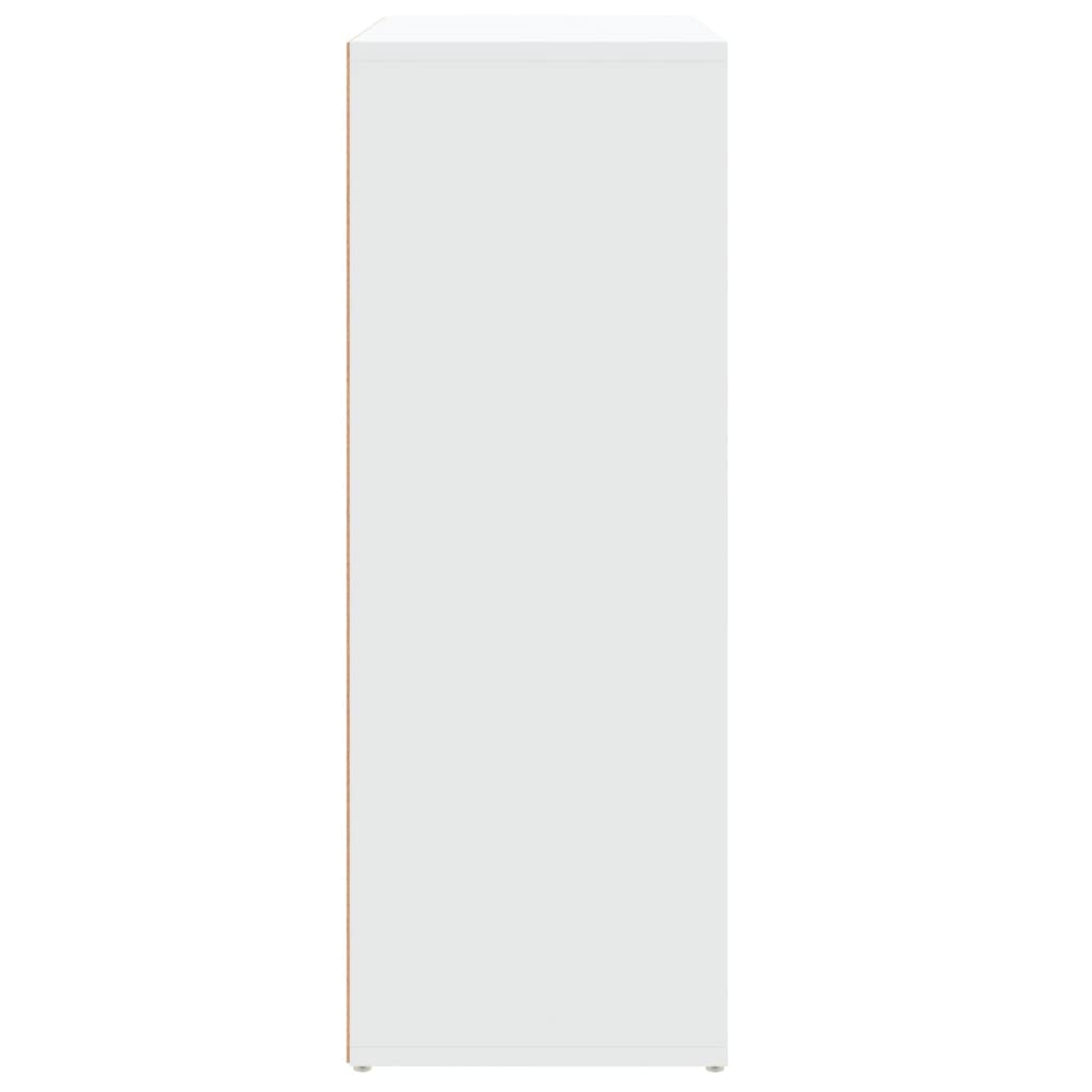 HKH Aparador Moderno em derivados de Madeira 60 X 31 X 84 Cm - Branco