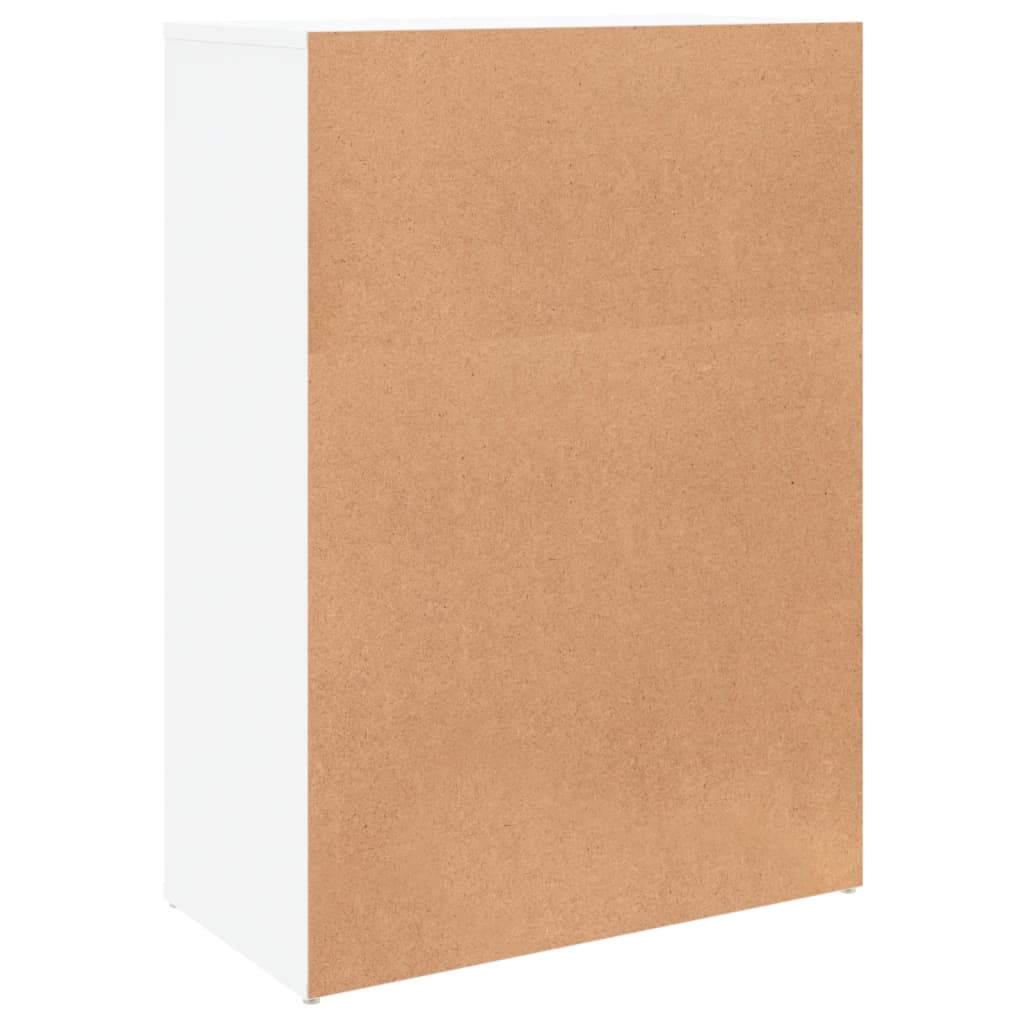 HKH Aparador Moderno em derivados de Madeira 60 X 31 X 84 Cm - Branco