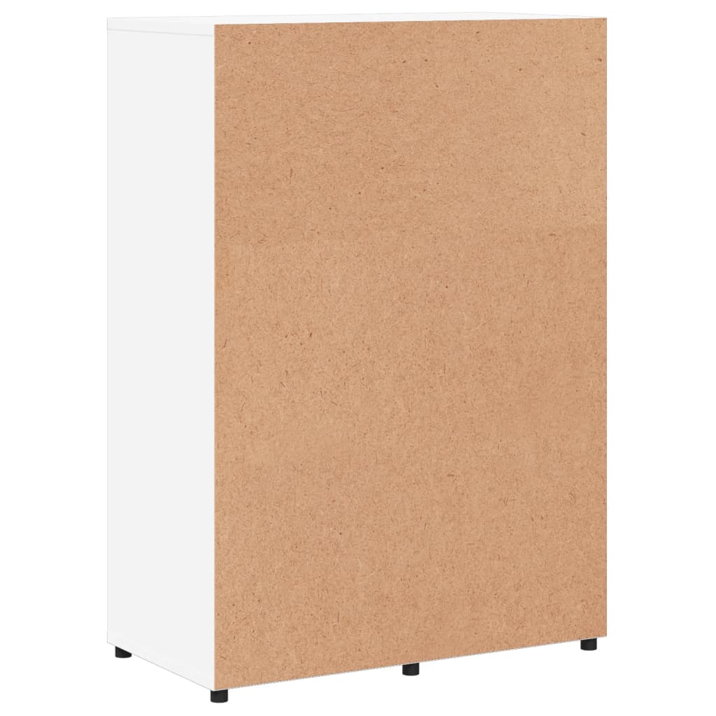 HKH Aparador Moderno em derivados de Madeira 60 X 31 X 84 Cm - Branco