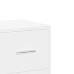 HKH Aparador Moderno em derivados de Madeira 60 X 31 X 84 Cm - Branco