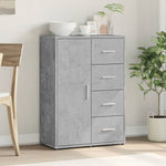 Aparador Moderno HKH en derivados de Madera 60 X 31 X 84 Cm - Gris-Cemento