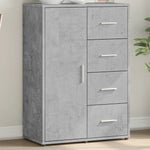 Aparador Moderno HKH en derivados de Madera 60 X 31 X 84 Cm - Gris-Cemento