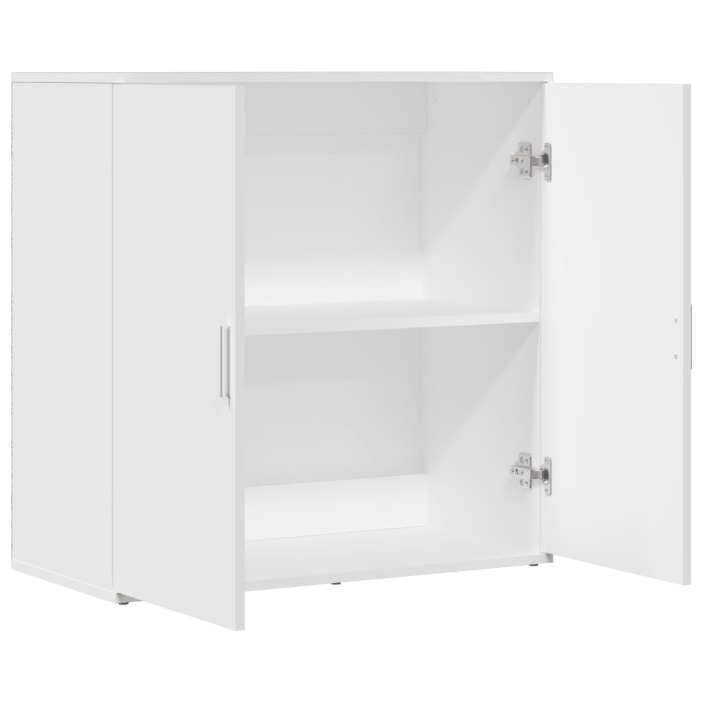 HKH Aparador Moderno em derivados de Madeira 79 X 38 X 80 Cm - Branco