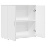 HKH Aparador Moderno em derivados de Madeira 79 X 38 X 80 Cm - Branco