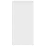 HKH Aparador Moderno em derivados de Madeira 79 X 38 X 80 Cm - Branco