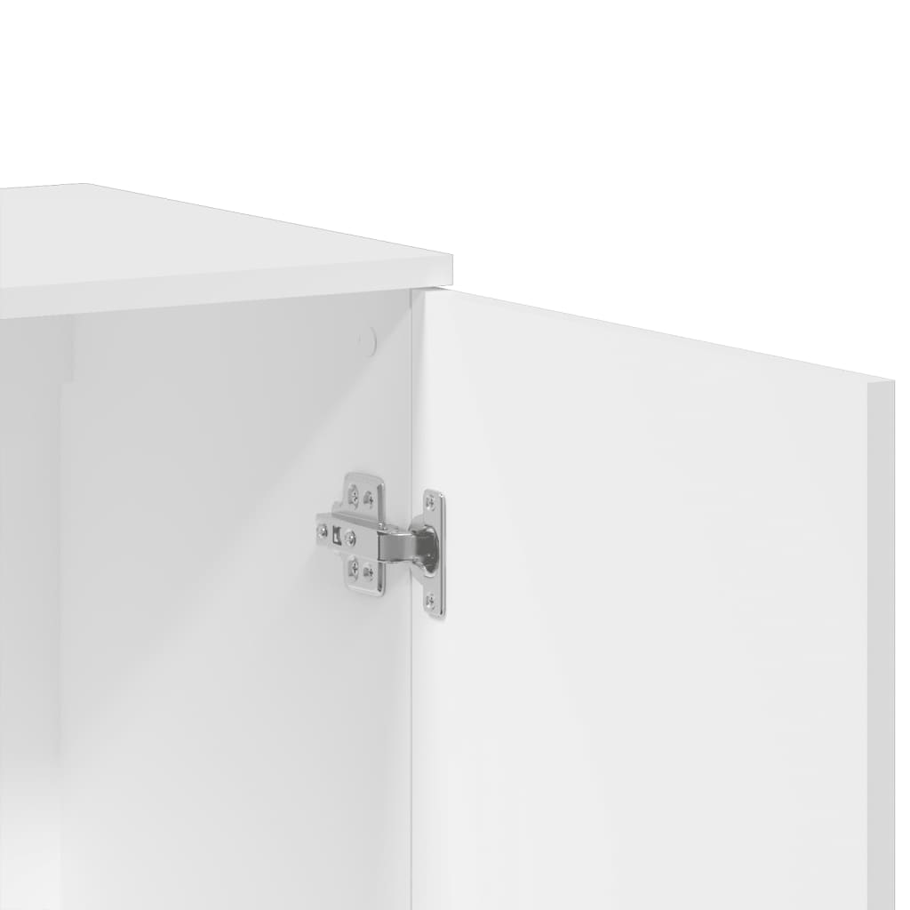 HKH Aparador Moderno em derivados de Madeira 79 X 38 X 80 Cm - Branco