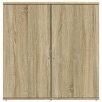 Aparador Moderno HKH en derivados de Madera 79 x 38 x 80 cm - Roble Sonoma