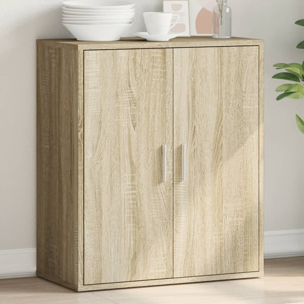 Aparador Moderno HKH en derivados de Madera 79 x 38 x 80 cm - Roble Sonoma