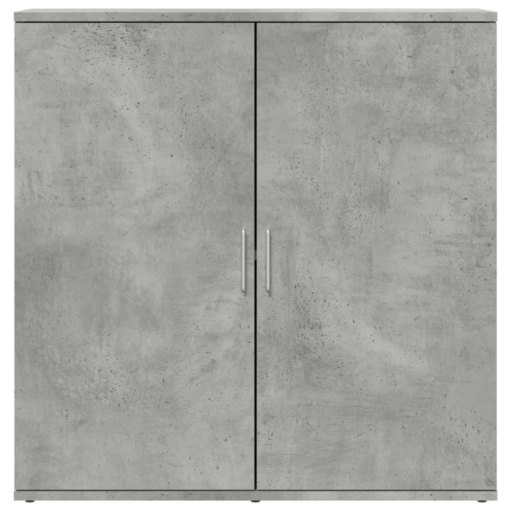 HKH Aparador Moderno de madera contrachapada 79 X 38 X 80 Cm - Gris Cemento