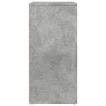 HKH Aparador Moderno de madera contrachapada 79 X 38 X 80 Cm - Gris Cemento