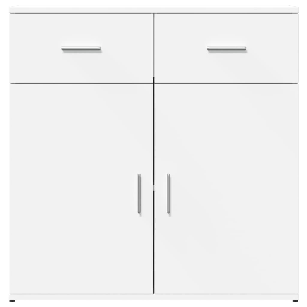 HKH Aparador Moderno em derivados de Madeira 79 X 38 X 80 Cm - Branco