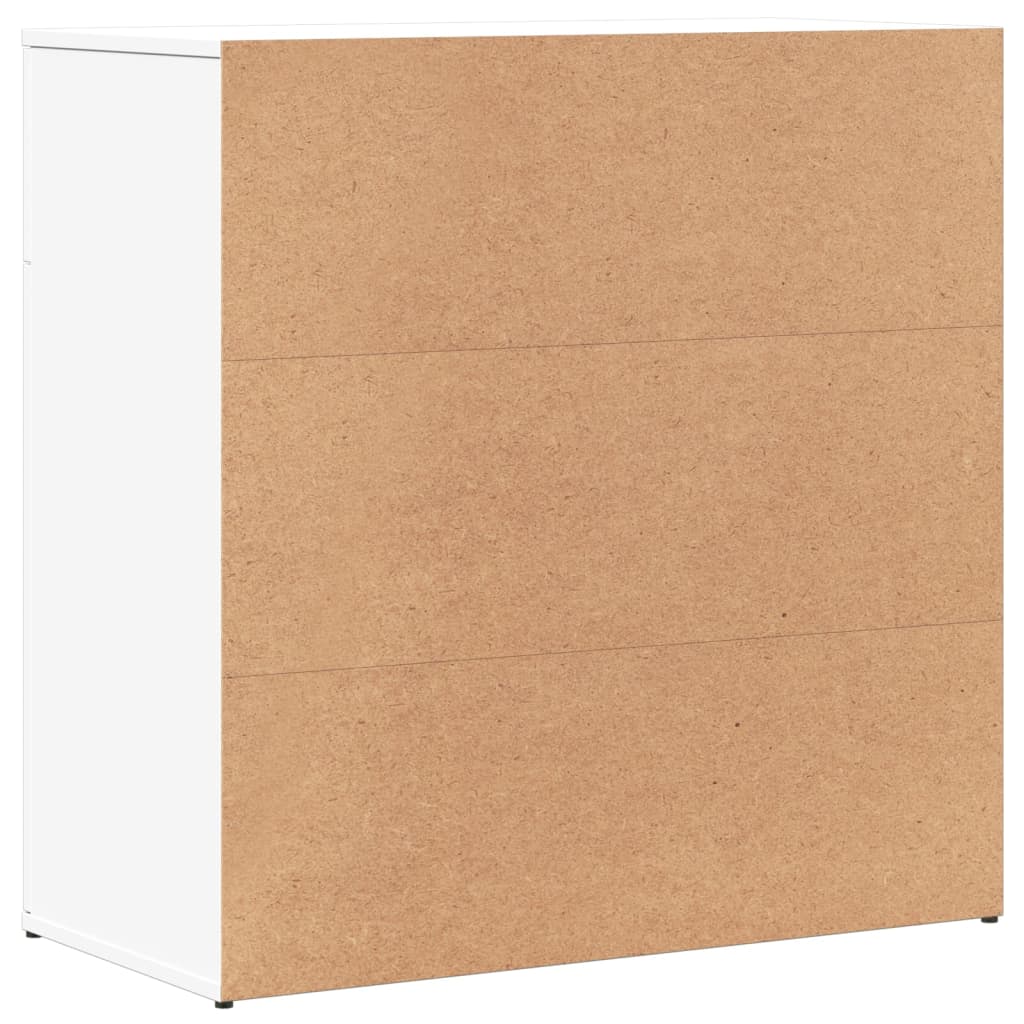 HKH Aparador Moderno em derivados de Madeira 79 X 38 X 80 Cm - Branco