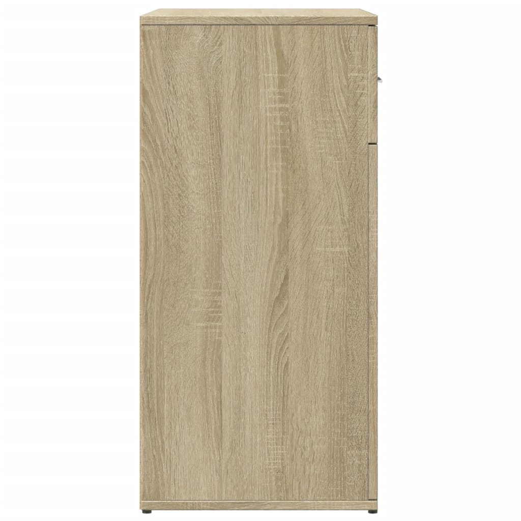 HKH Aparador Moderno em derivados de Madeira 79 X 38 X 80 Cm - Carvalho Sonoma