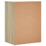 HKH Aparador Moderno de derivados de Madera 60 X 39 X 80 Cm - Roble Sonoma