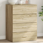 HKH Aparador Moderno de derivados de Madera 60 X 39 X 80 Cm - Roble Sonoma