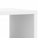 HKH Mesa de Apoio com Rodas em Derivados de Madeira - Branco