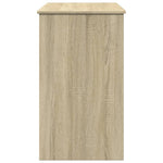 HKH Tocador con Espejo Color Roble Sonoma - 100x45x76 Cm