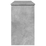 HKH Toucador com Espelho em Cimento - 100x45x76 Cm - Cinzento