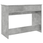 HKH Toucador com Espelho em Cimento - 100x45x76 Cm - Cinzento