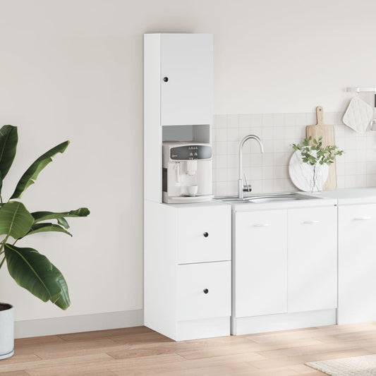 HKH Armário de Cozinha - 35x50x180 Cm - Branco