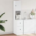 HKH Armário de Cozinha - 35x50x180 Cm - Branco