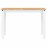 HKH Mesa de Jantar Corona Madeira Maciça Branco em Pinho